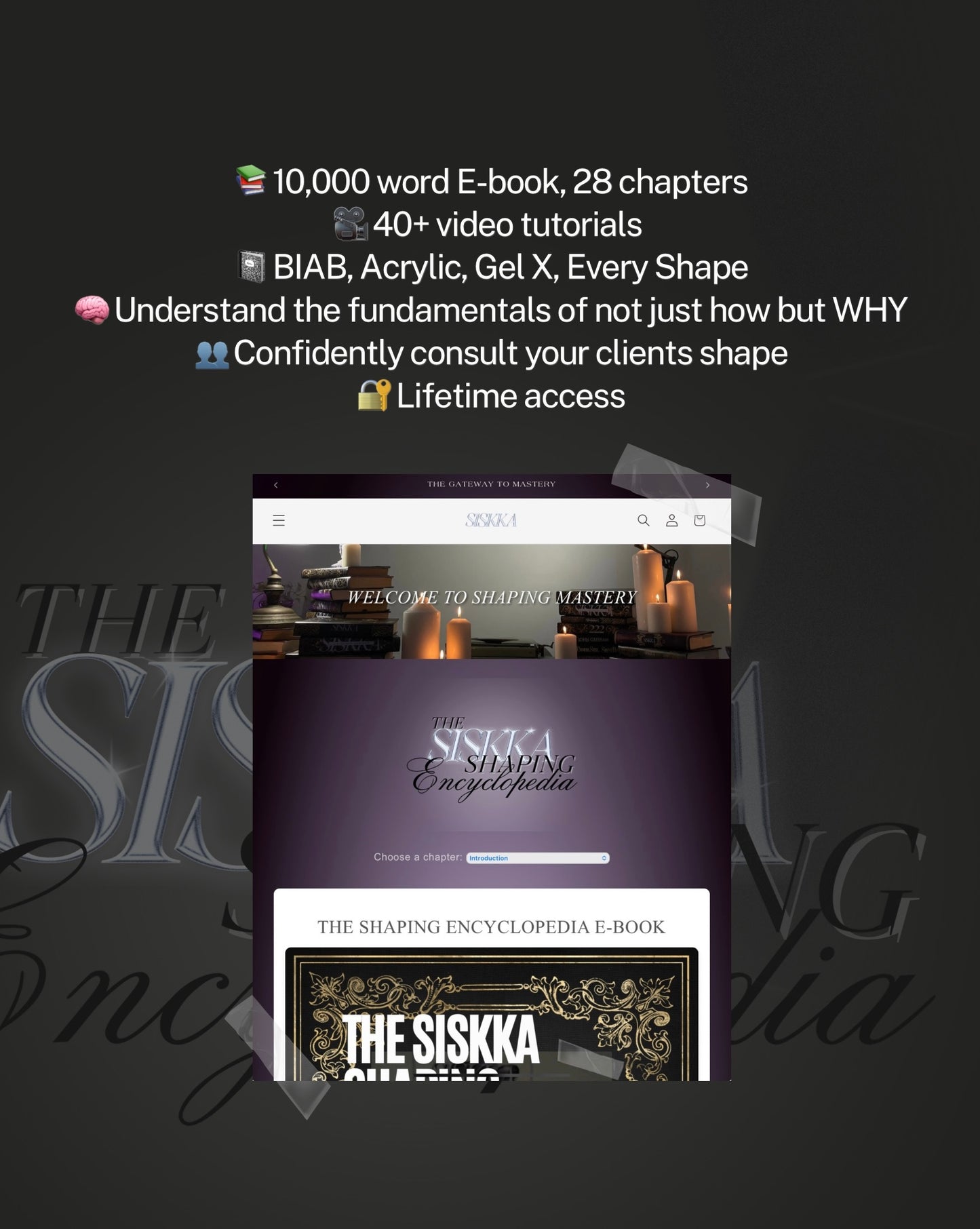 SISKKA SHAPING ENCYCLOPEDIA